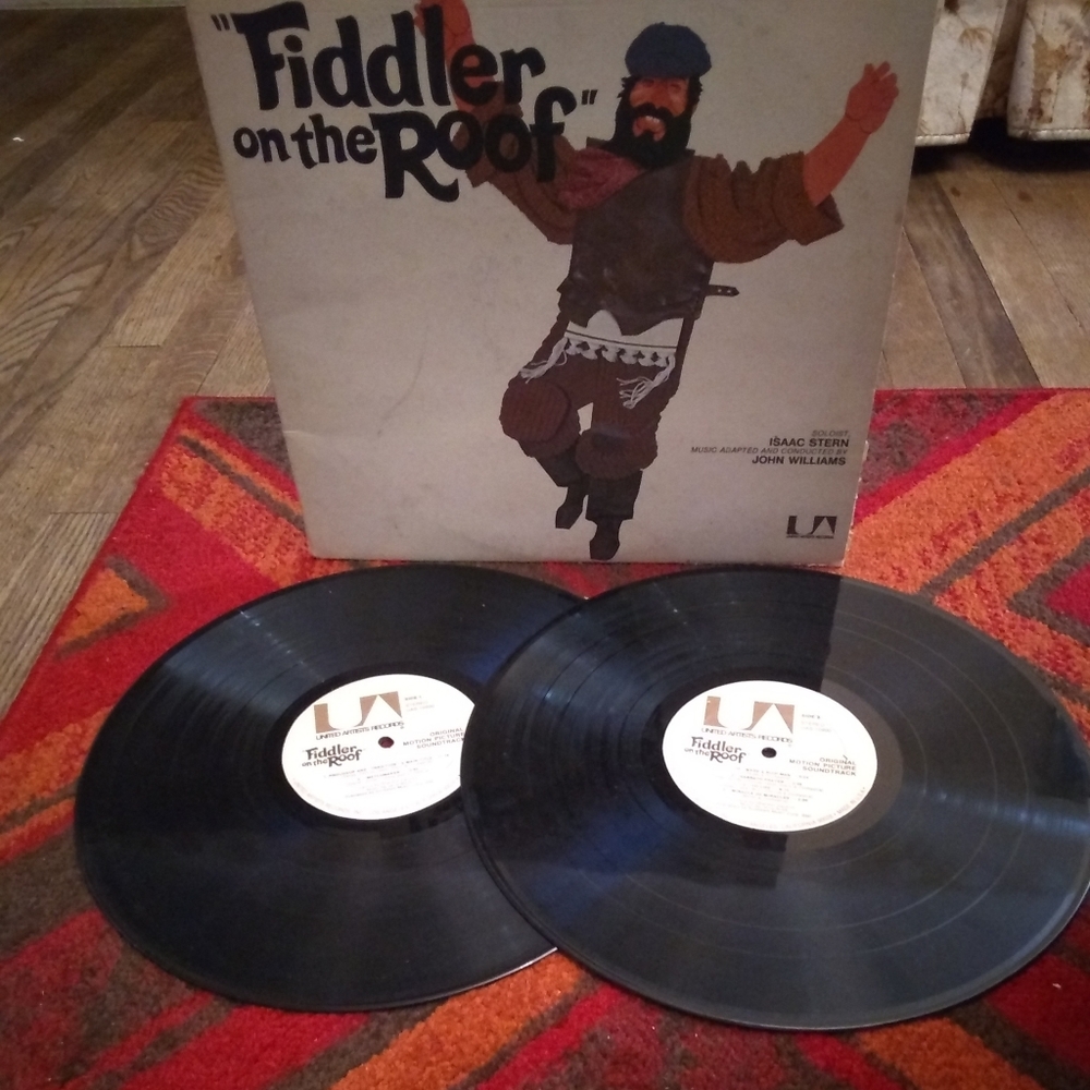 Fiddler on the roof vinyl record double set album